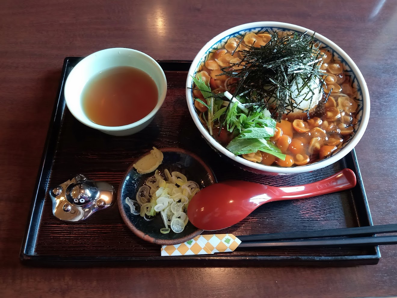 鎌倉駅 五島 冷やしなめこ卸しそば